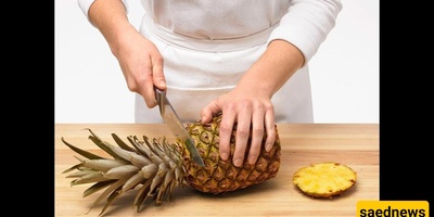 طریقه تقشیر الأناناس بسهوله: دلیل بسیط خطوه بخطوه