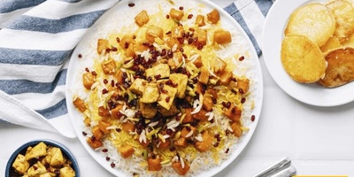 طریقه تحضیر أرز الیقطین مع الدجاج ✅