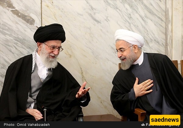 روحانی و خامنئی