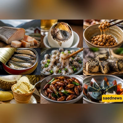 من البیض المدفون إلى سمک سام.. أطعمه غریبه یتهافت علیها الملایین