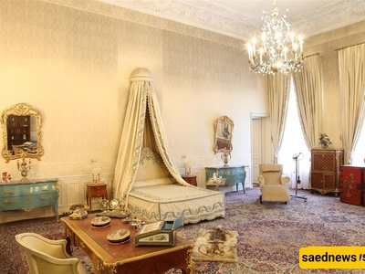 غرف النوم الملکیه وقاعات الاستقبال الفاخره: التکالیف الباهظه لأسلوب حیاه الشاه والملکه