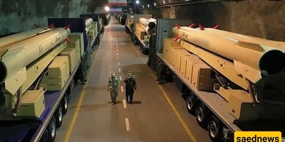 صور جدیده تُظهر أعمال حفر عند مدخل قاعده صواریخ فی تبریز خلال وقف إطلاق النار لحمایه منصات الإطلاق والصواریخ