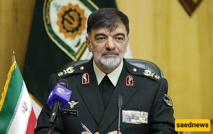 قائد الأمن الإیرانی: دماء الشهداء وحدت صفوفنا وأفشلت رهانات العدو على تراجع الروح المعنویه