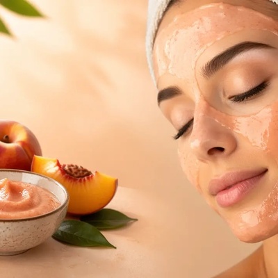 قناع الوجه بالنیکتارین وفوائده المذهله للبشره الوجهیه