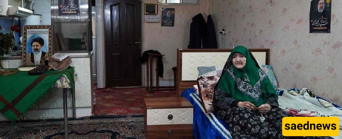صور لوجه الحنون والمحبوب لوالده السید إبراهیم رئیسی فی منزلها بمشهد + صور