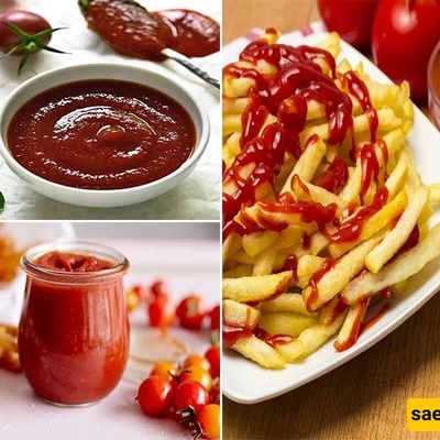 طریقه تحضیر صلصه الکاتشب على طریقه محلات الساندویتش فی المنزل