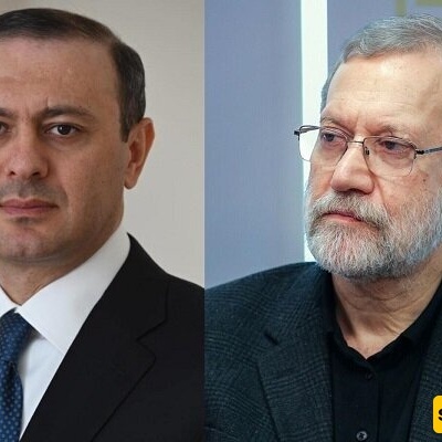 محادثه هاتفیه بین أمین المجلس الأعلى للأمن القومی الإیرانی و نظیره الأرمینی