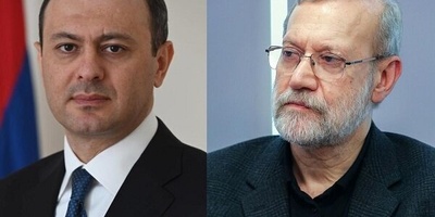 محادثه هاتفیه بین أمین المجلس الأعلى للأمن القومی الإیرانی و نظیره الأرمینی
