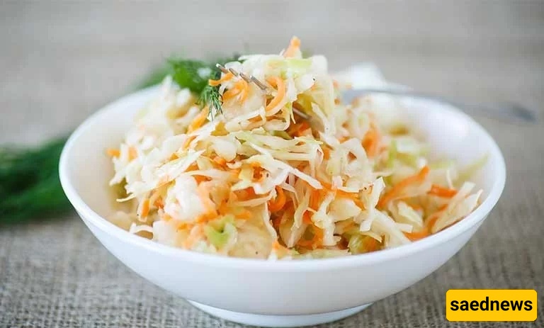 طریقه عمل مخلل الملفوف | لذیذ وسهل بنکهه المطاعم