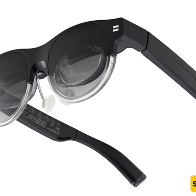 مستقبل الألعاب أمام عینیک: أسوس تکشف عن نظارات واقع معزز بشاشه افتراضیه بحجم 171 بوصه