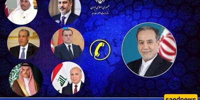 عراقجی یبحث التطورات الأخیره مع نظرائه الأجانب