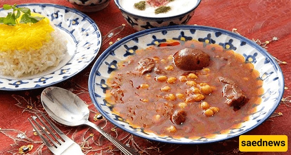 درس طبخ: طریقه إعداد یخنه الغیمه بالحمص على الطریقه الیزدیه