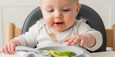 الدلیل الکامل لتغذیه رضیعک البالغ 6 أشهر: من أول ملعقه إلى الأطعمه التی تُؤکل بالید