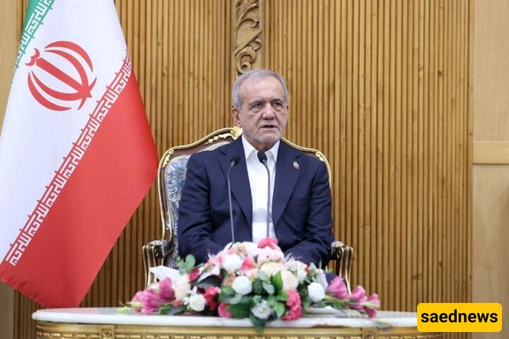 بزشکیان: جیران إیران أولویه لتطویر العلاقات
