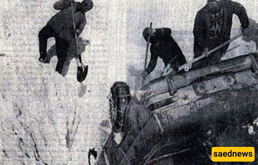 عاصفه إیران الثلجیه 1972