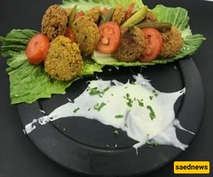 وصفه فلافل منزلیه مع دلیل صور خطوه بخطوه