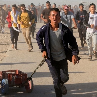 عندما تُقابل الجوع بالعنف: استخدام رذاذ الفلفل ضد الفلسطینیین المحتاجین فی غزه