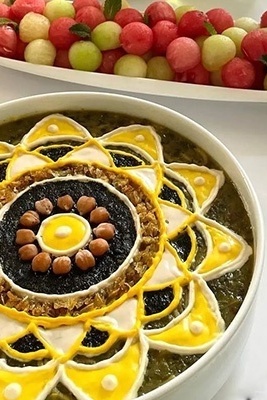 12 فکره ملونه وجذابه لتزیین حساء الرشته على طاوله العرسان — تصمیمات ستجعل ولیمتکم لا تُنسى 😋