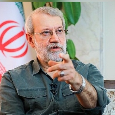 "أرکان الإیمان الأربعه": لاریجانی یتحدث عن قیاده خامنئی الراسخه