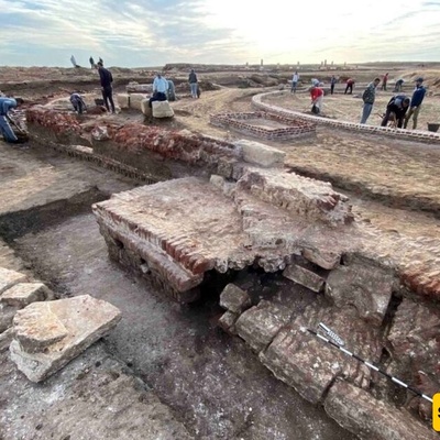 معبد “الإله المجهول للنیل” یُکتشف فی مدینه مصریه قدیمه