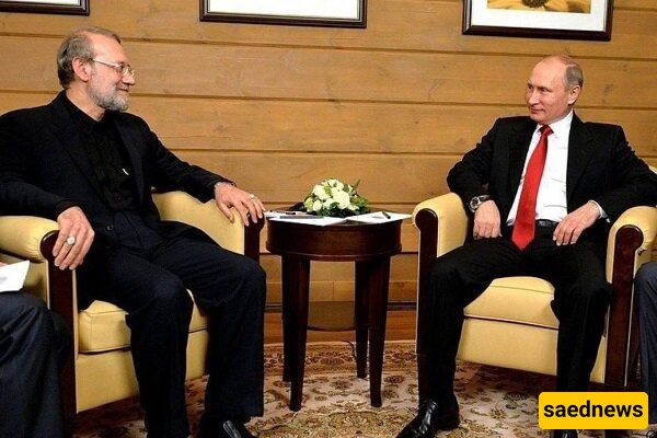 لاریجانی: خبیر فی العمل الصامت والفعّال / رد فعل سیاسی بارز على لقاء لاریجانی وبوتین فی موسکو