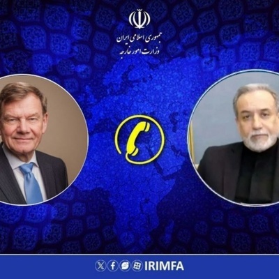 وزیرا الخارجیه الإیرانی والألمانی یجریان محادثات بشأن أمن مضیق هرمز