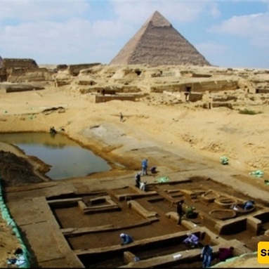 مدینه مصریه عمرها 4500 عام تکشف عنها أعمال التنقیب الأثری.. شاهدوا الاکتشاف بالصور