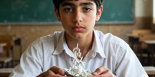 إبداع مضحک لطالب کسول فی ابتکار طریقه جدیده وخارقه لحفظ دروسه یغیّر حدود العلم والمعرفه + فیدیو / لا تعلیق، فقط شاهدوا 😂😂