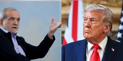 تواجد متزامن لمسعود بزشکیان، دونالد ترامب، محمد بن سلمان، ورجب طیب أردوغان فی باکستان: من نشر هذا التقریر؟