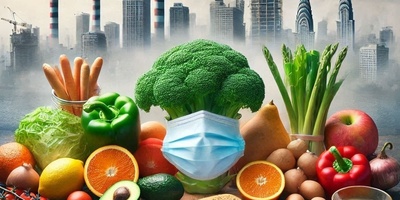 أفضل الأطعمه لتعزیز الصحه فی أیام التلوث