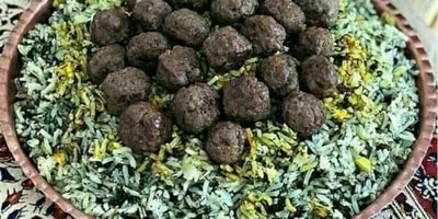 طریقه تحضیر أرز السبانخ مع کرات اللحم
