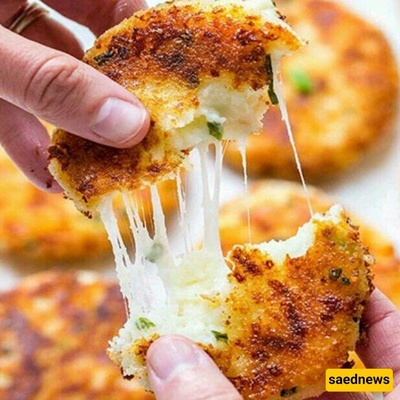 هذه الحیله تجعل کوکو البطاطس بطعم یشبه البیتزا 😍
