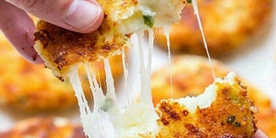 هذه الحیله تجعل کوکو البطاطس بطعم یشبه البیتزا 😍
