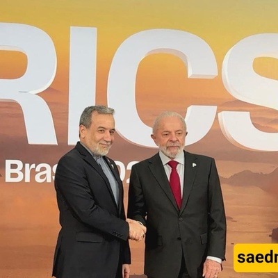 استقبال لافت ولغه جسد مثیره من رئیس البرازیل لوزیر الخارجیه الإیرانی عراقجی/ فیدیو الاستقبال ینتشر عالمیًا!