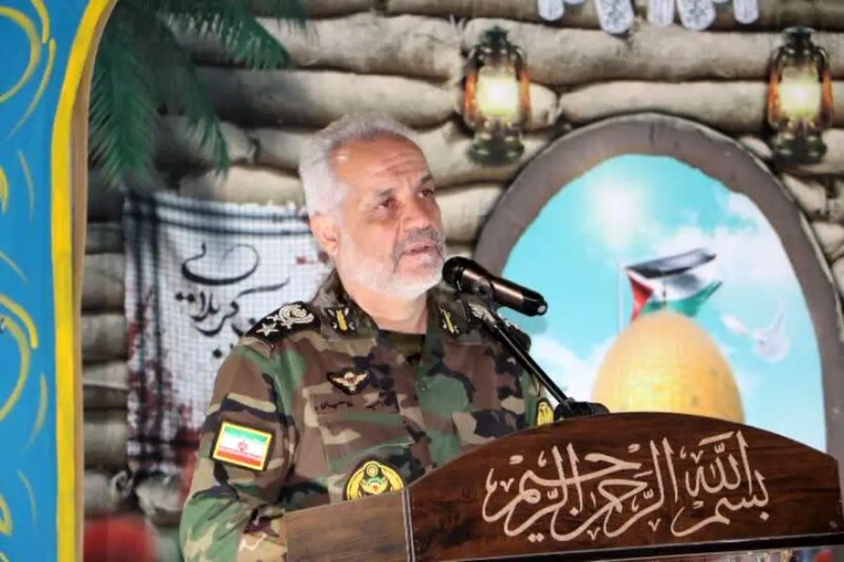 تحذیر مسؤول رفیع فی الجیش الإیرانی: جمیع تحرکات العدو على الحدود البریه والجوّیه والبحریه تحت المراقبه
