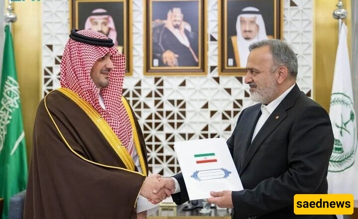 الرئیس الإیرانی یرسل رساله مکتوبه إلى ولی عهد السعودیه ✅