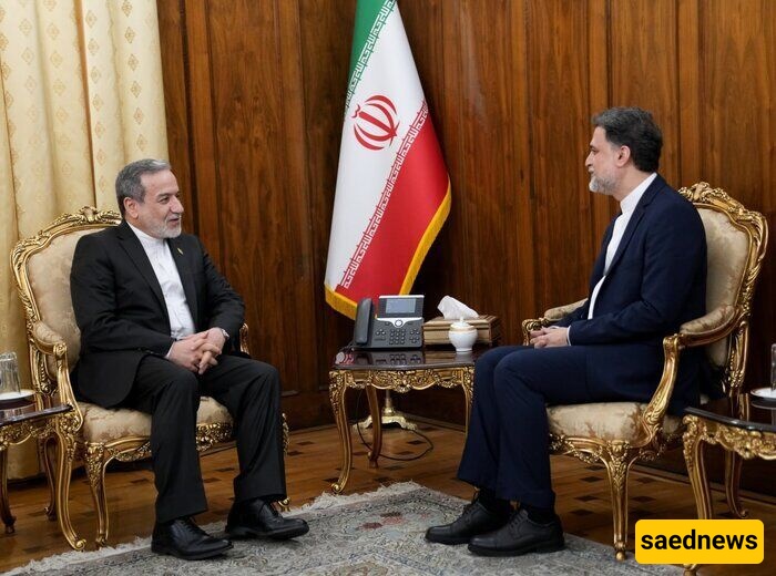عراقجی یستقبل السفیر الإیرانی الجدید لدى کرواتیا والقنصلین العامین فی دبی وجلال آباد