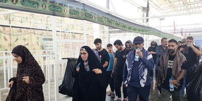 أکثر من 198 ألف زائر عبروا منفذ مهران خلال الـ24 ساعه الماضیه