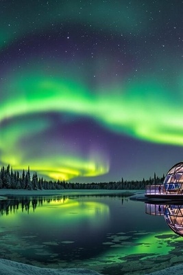 أفضل صور مسابقه تصویر الشفق القطبی 2025: سحر سماء اللیل