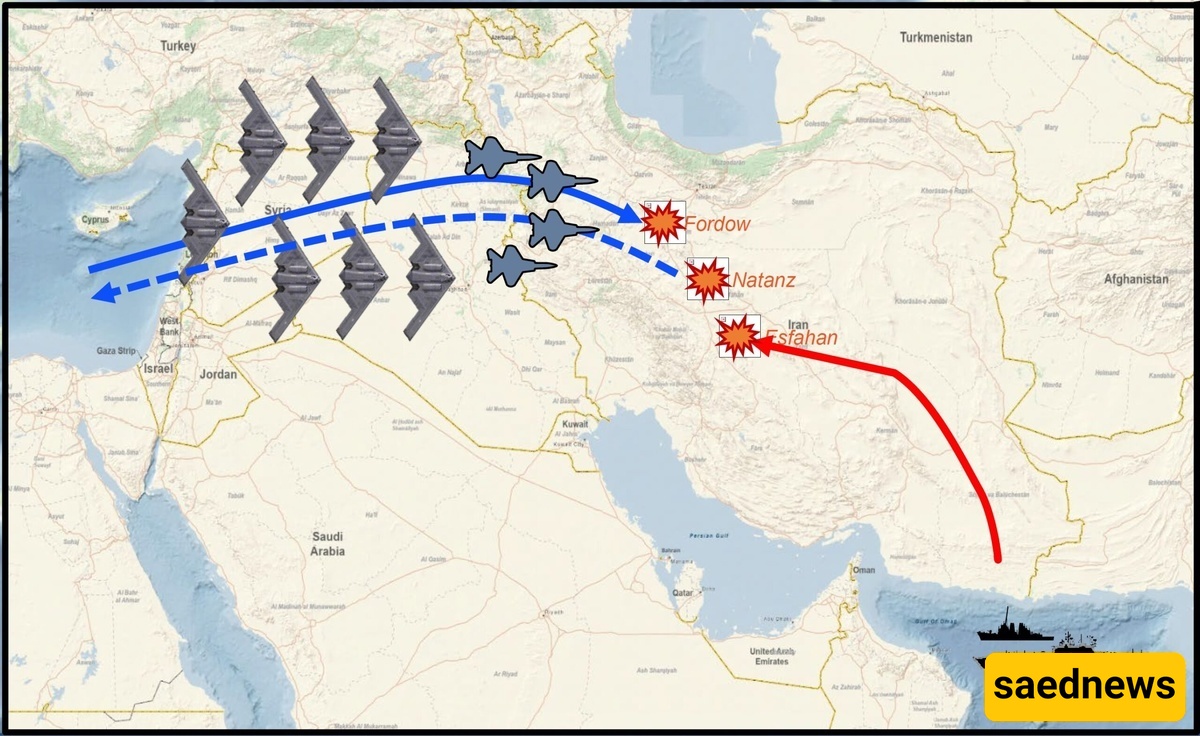 کشف أبعاد جدیده للهجوم الأمریکی على إیران