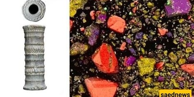 اکتشاف أول أحمر شفاه فی العالم فی إیران + صور: نساء هذه المنطقه کنّ یضعن اللون على شفاههن منذ 3600 عام!