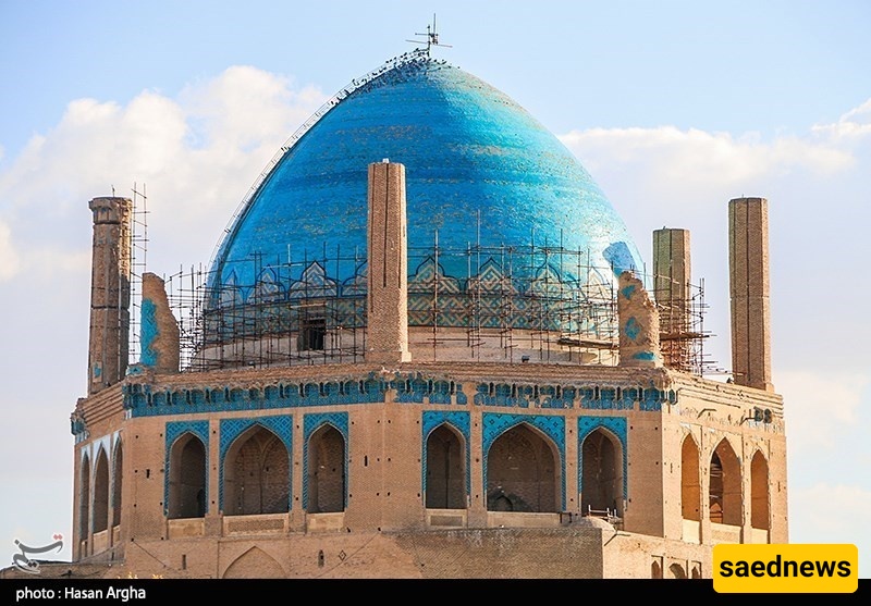 اکتشف سلطانیه: کنز زنجان الإیرانی ذو القبه الطوبیه الأکبر
