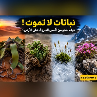 نباتات تعیش حیث یستحیل أن تبقى الحیاه.. أسرار أدهشت العلماء!