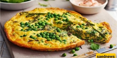 کیفیه تحضیر عجه البازلاء الخضراء