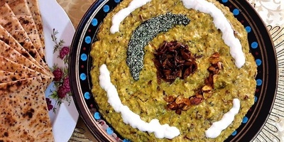 العشاء التقلیدی على طریقه إیلام من العدس والبطاطس / وصفه بابایاری وفوائدها الغذائیه لعلاج فقر الدم ودعم جهاز المناعه