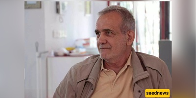 نُقطه فی ذاکره السیاسه الإیرانیه: سیاره بسیطه محلیه لمسعود بزشکیان أثناء خروجه من مسجد فی طهران + صوره