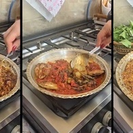 وصفه الباذنجان والطماطم النباتیه — حضّر کمیه کبیره، فالجمیع سیرغب فی آخر لقمه