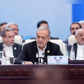 إنجازات المشارکه فی قمه شنغهای على لسان الرئیس الإیرانی الدکتور پزشکیان