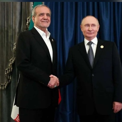 بوتین یطلب من الرئیس الإیرانی نقل تحیاته إلى القائد الأعلى