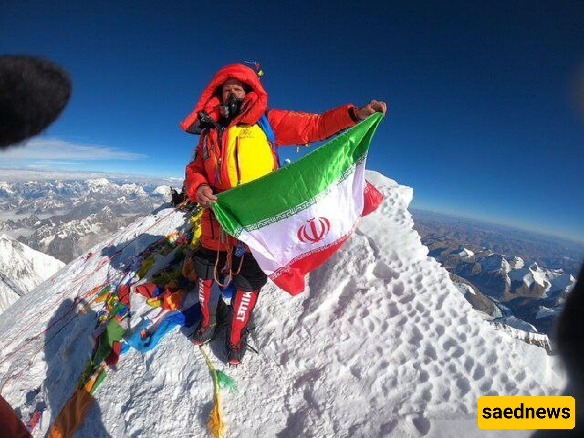 مشاهده انحناء الأرض من قمه إیفرست – مشهد یخطف الأنفاس تمامًا…